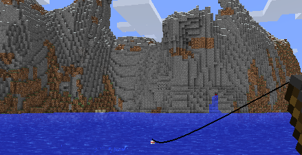 how to make fishing rod in mc