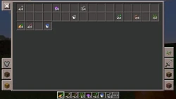 Tipped arrows in the inventory.