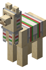 White Carpeted Llama