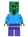 LEGO Minecraft classic Zombie Villager.