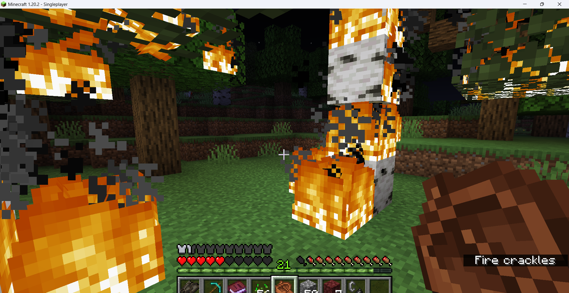 Furnace Golem for my Minecraft Earth Mod! It emits light and has a rare  chance to drop a furnace, or blast furnace upon death! Other than that,  it's like a normal golem