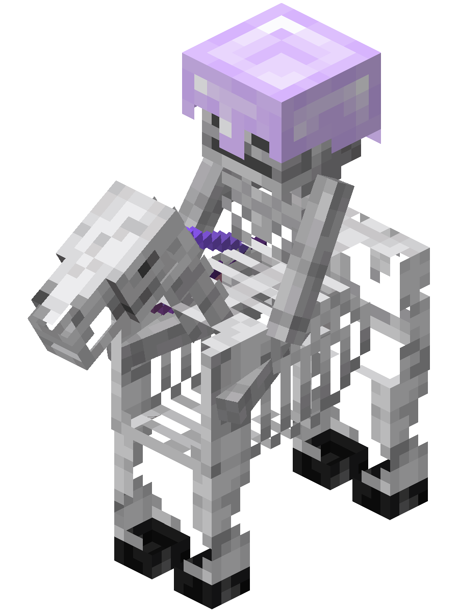 minecraft 1.9 skeleton horse