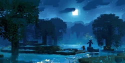 Swamp concept art.