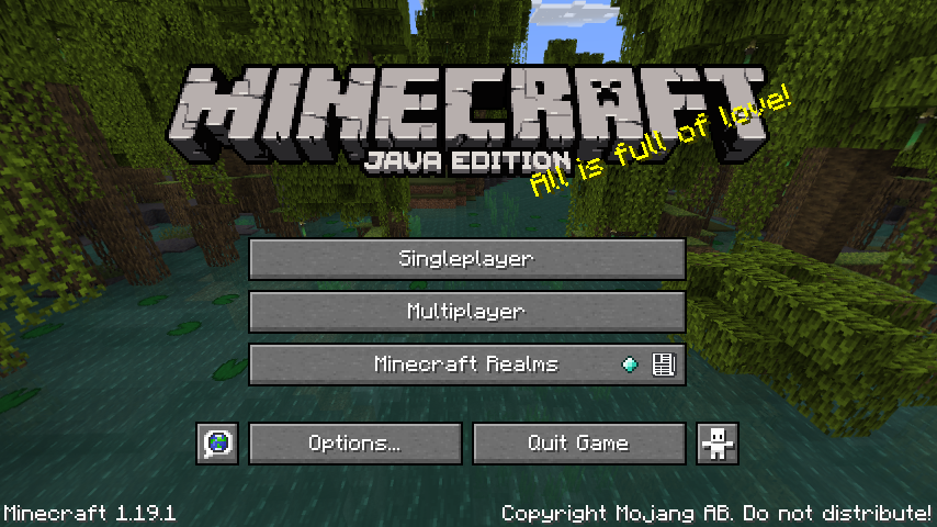 Minecraft Java Edition 1.19.1