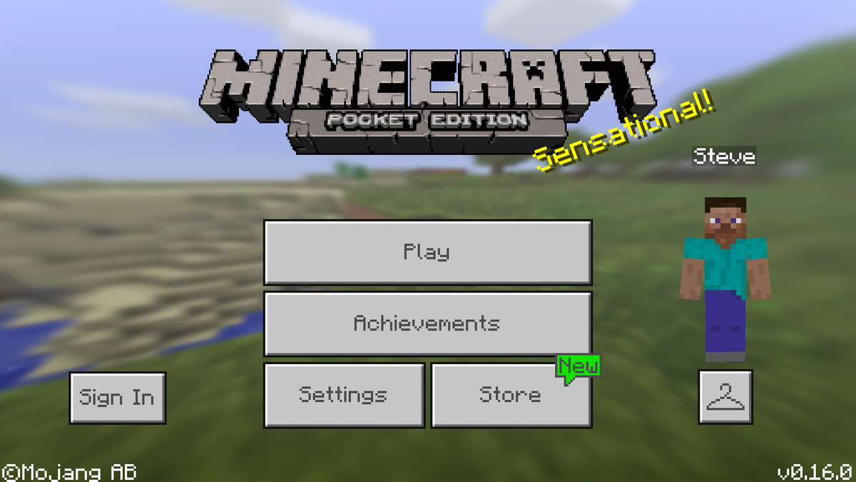 Minecraft PE - Pocket Edition ( APK )