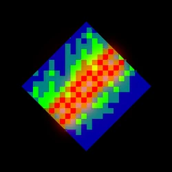 The shine pattern for Chains' enchantment icon.