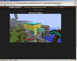 Beta in minecraft.net/game.