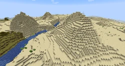 Another example of a desert hills biome.