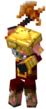 Zombified Armored Piglin2 Attacking