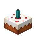 Cake with Cyan Candle.png