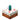 Cake with Cyan Candle JE1