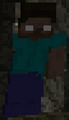 Zoomed-in excerpt of Herobrine in Copeland's image.