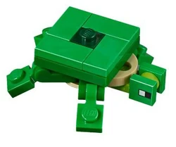 Lego Minecraft Turtle.
