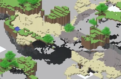 A very bugged isometric screenshot.