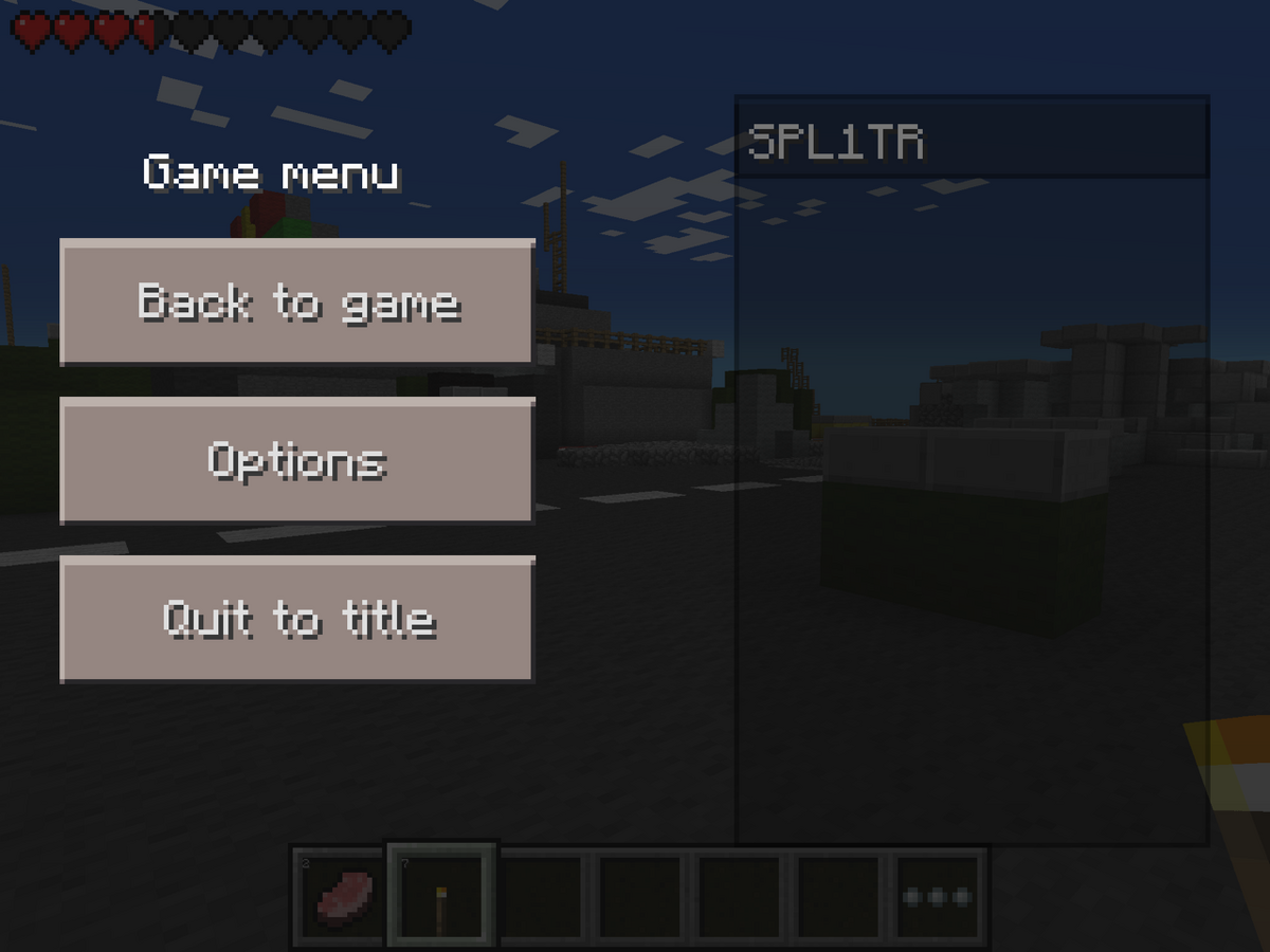 Minecraft Pocket Edition for iOS Gets New Menus, Chat, Fire