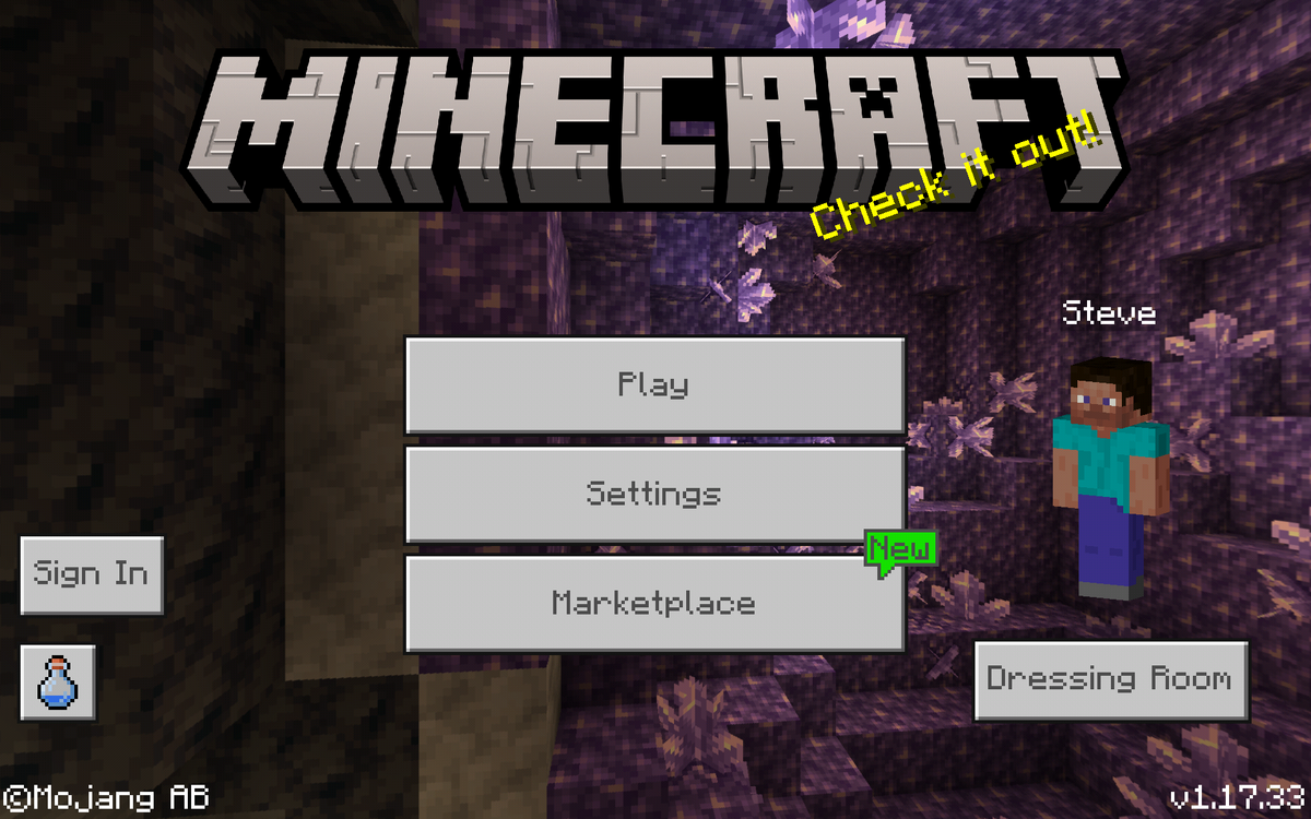 Download Minecraft 1.17.20.20 Free - Bedrock Edition 1.17.20.20 APK