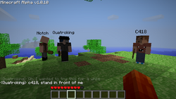 Multiplayer minecraft introduces