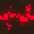 Pixel art of redstone dust.