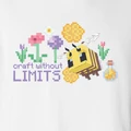 "Craft Without Limits," an official T-Shirt design featuring a bee.