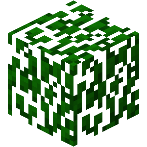 Minecraft, ANGRY LEAF BLOCK!!