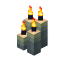 Four Gray Candles (lit).png