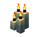 Four Gray Candles (lit).png