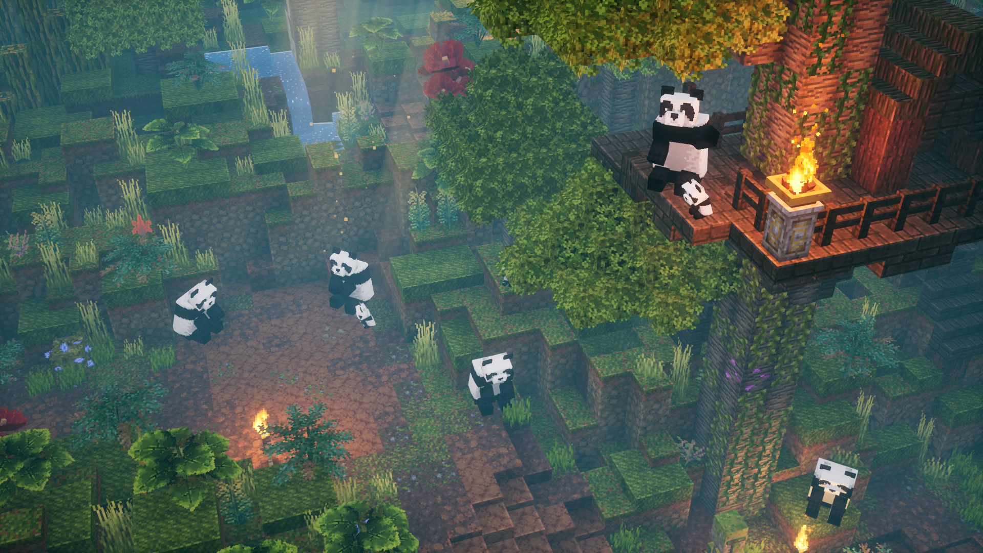 Pandas and more now in Minecraft Bedrock
