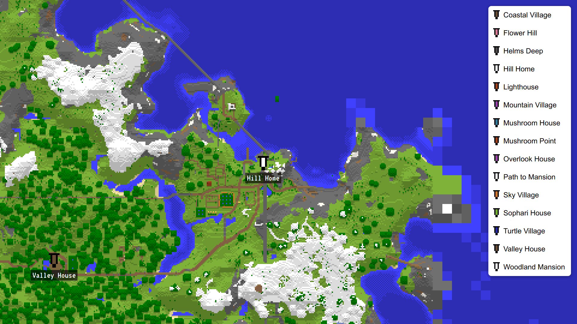 I just created my first Minecraft server. It's map of entire Earth
