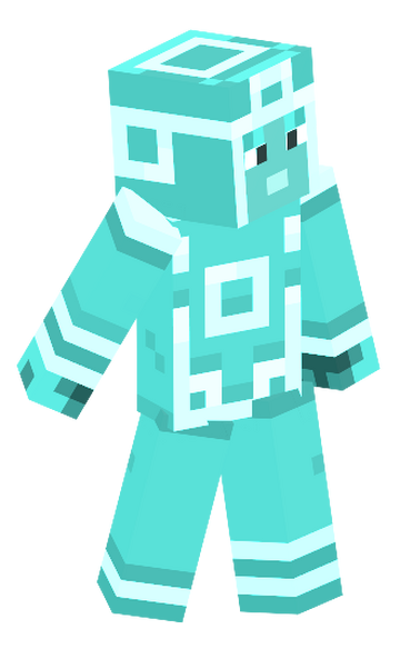 1.0) Glowing Avatar Green