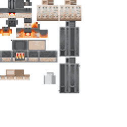 Furnace Golem for my Minecraft Earth Mod! It emits light and has a rare  chance to drop a furnace, or blast furnace upon death! Other than that,  it's like a normal golem