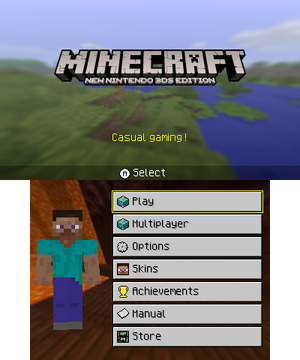 Nintendo 3ds minecraft download store