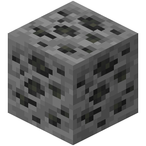 minecraft coal pixel art