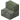 Mossy Stone Brick Stairs (N) JE1