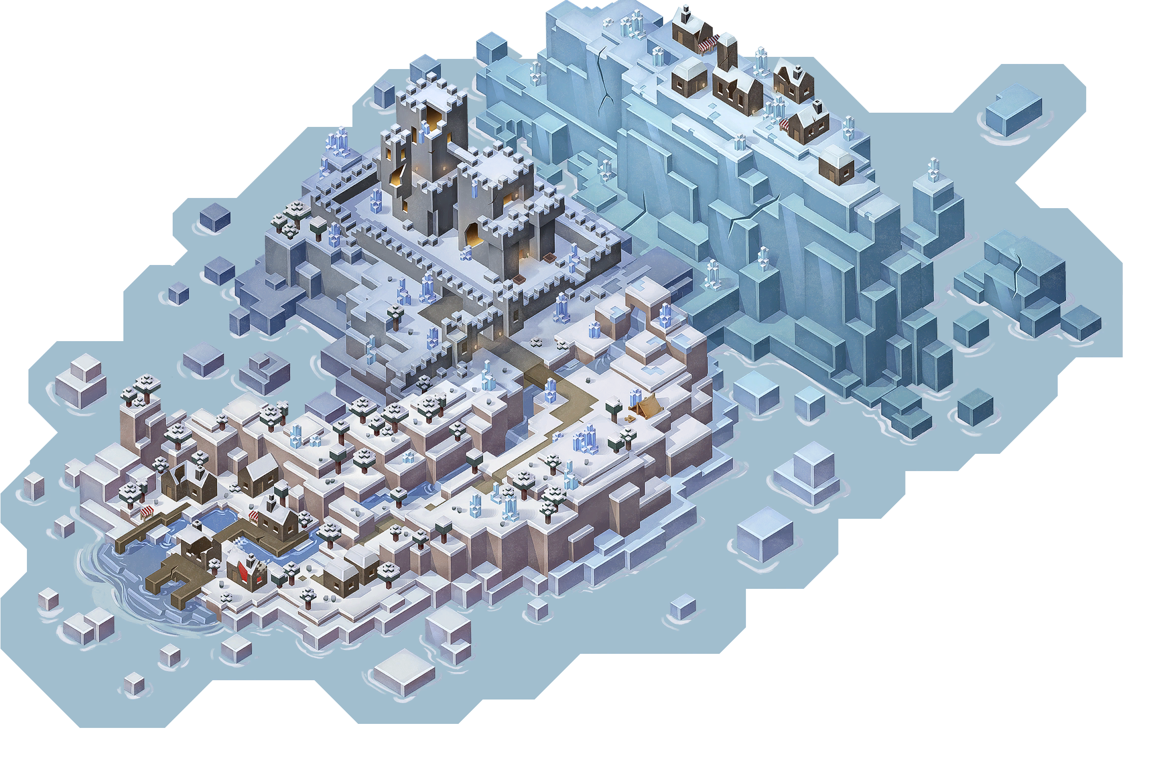 Minecraft passagem secreta do iglu e mapa do tesouro #minecraft