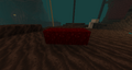 Nether wart blocks.