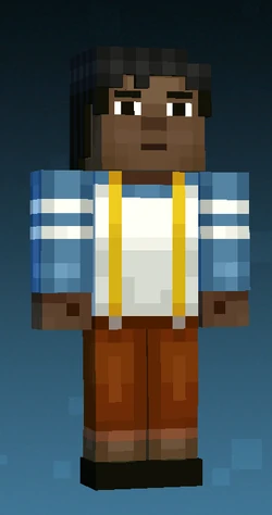 Warm-Dark Skinned, Male Jesse (Yellow Suspenders)