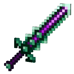 Minecraft Obsidian Sword - Minecraft Sword Of Darkness, HD Png