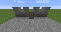 Open trapdoor.