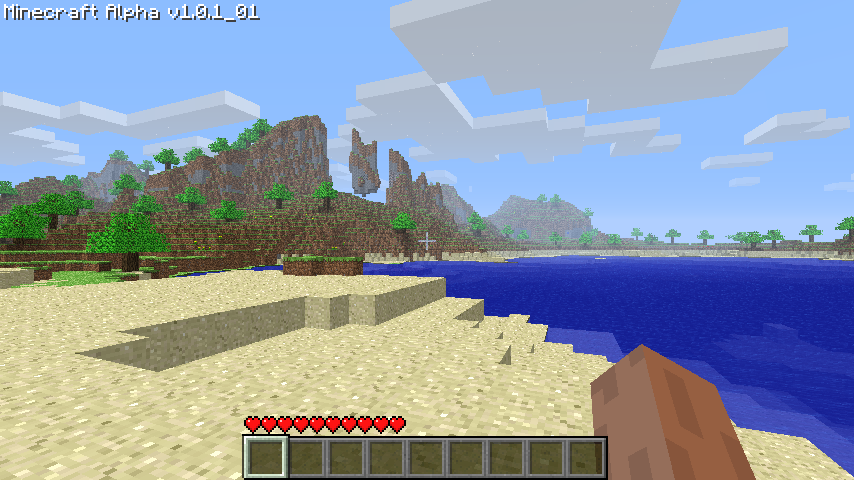 Zona Dos Jogos - MInecraft para o PS2 Fase alpha: Beta