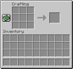 Crafting Table.