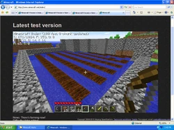 Indev in minecraft.net/indev.