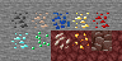 minecraft ores