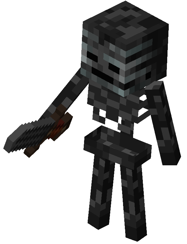 minecraft wither skeleton wallpaper