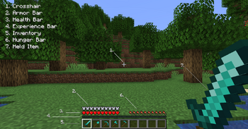 Heads Up Display Official Minecraft Wiki