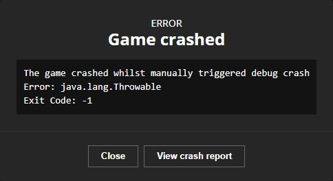 minecraft twitch launcher crash