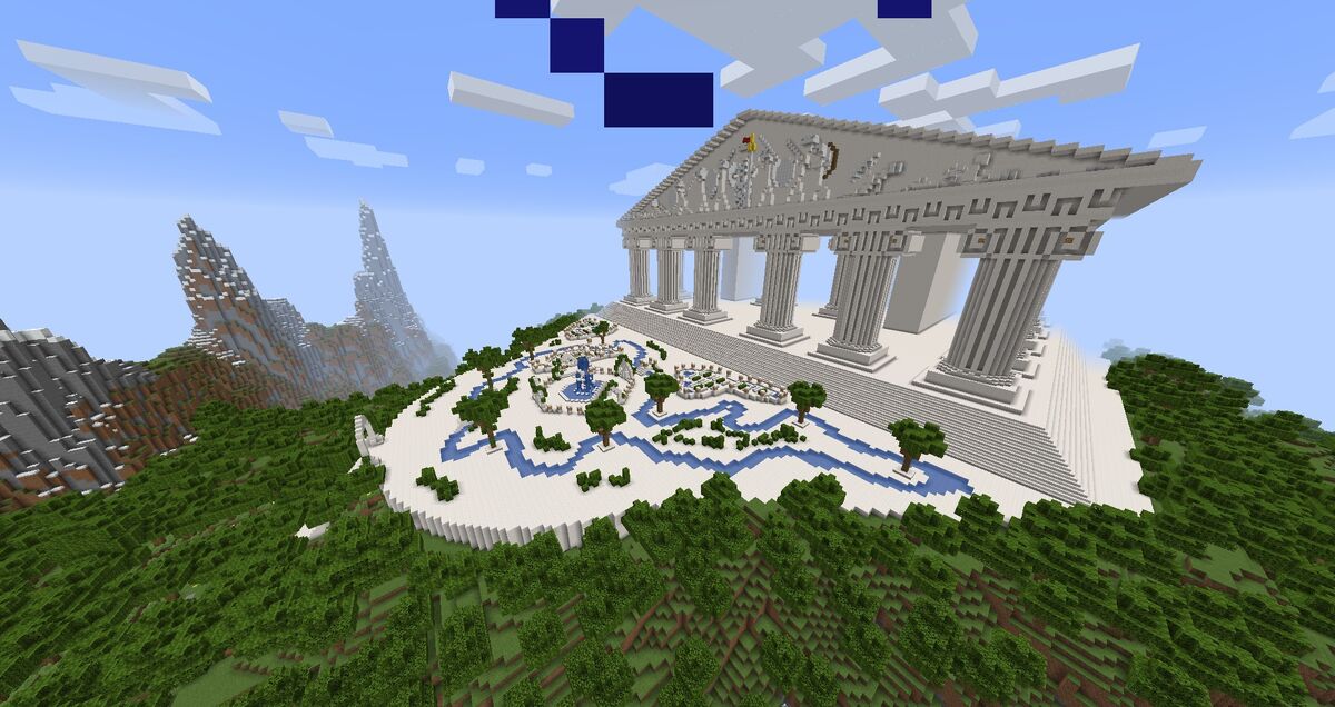 Building A Metropolis Minecraft Wiki, How To Build A Simple King Platform Bedrock Edition