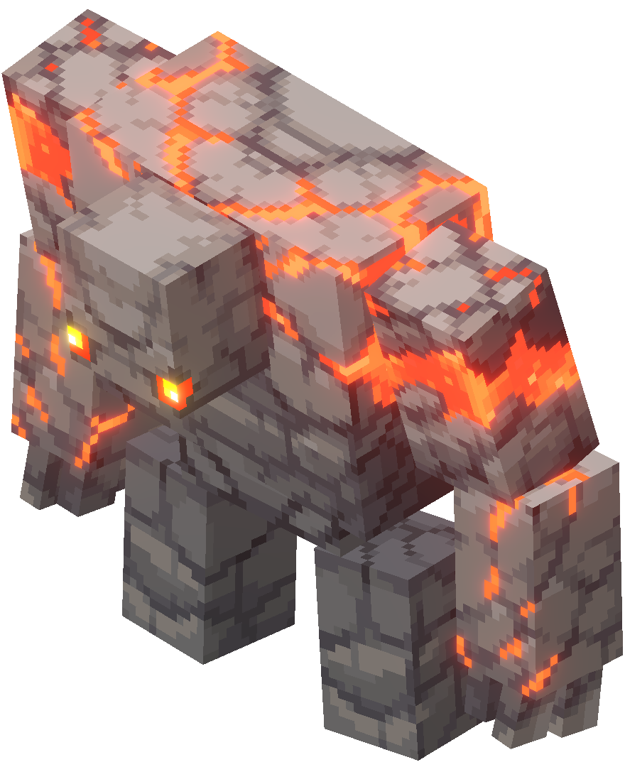 Papercraft Minecraft Redstone Golem