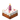 Pink Candle Cake (lit) JE1