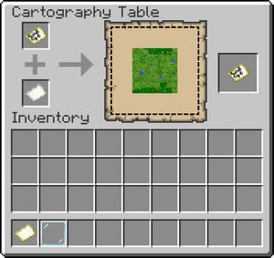 Minecraft Map Crafting Recipe Map – Minecraft Wiki