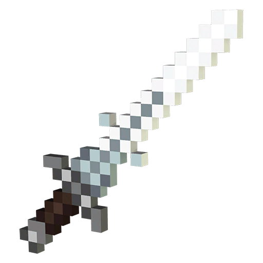 Minecraft Sword PNG Transparent Images Free Download, Vector Files